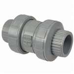2 CPVC True Union Ball Check Valve Viton