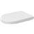 Elongated Bowl Plastic Closet Seat & Cover White