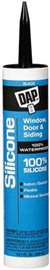 10.1 oz Black Silicone Tube Caulk