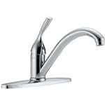Lead Law Compliant 1.8 GPM 1 Handle Kit Faucet Less Spray Polished Chrome