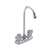 Lead Law Compliant 1.5 GPM 2 Handle Blade Two Hole Bar Faucet ADA