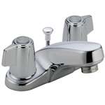 Lead Law Compliant 1.5 GPM 2 Blade Lavatory Three Hole With Pop Up Core