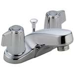 Lead Law Compliant 1.5 GPM 2 Handle Center Set Three Hole ADA Bath Faucet