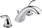 Lead Law Compliant 2 Handle Widespread Lavatory Faucet Polished Chrome 1.5 GPM