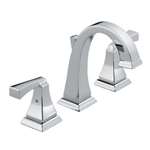 Lead Law Compliant 1.5 GPM 2 Handle Widespread Three Hole ADA Lavatory