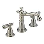 Lead Law Compliant 1.5 GPM 2 Handle Widespread Three Hole ADA Lavatory