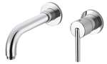Lead Law Compliant *trinsi Wall Mount Lavatory Faucet Polished Chrome 1.5 GPM