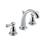 Lead Law Compliant 2 Handle Widespread Lavatory Faucet Polished Chrome 1.5 GPM