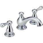 Lead Law Compliant 2 Handle Widespread Lavatory Faucet Polished Chrome 1.5 GPM