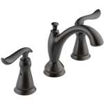 Lead Law Compliant 2 Handle Widespread Lavatory Faucet Venetian Bronze 1.5 GPM