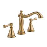 Lead Law Compliant 2 Handle Widespread Lavatory Metal Pop Up 1.5 GPM