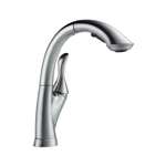 Lead Law Compliant 1 Handle Pullout Kitchen Faucet Arst 1.5 GPM