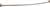 1 X 6 FT Shower Rod With Bracket