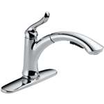 Lead Law Compliant 1.5 GPM 1 Handle Pullout Kitchen Faucet