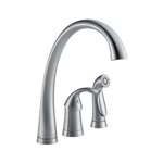 Lead Law Compliant 1.8 GPM 1 Handle Kitchen Faucet *pilar