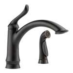 Lead Law Compliant 1.5 GPM 1 Handle Kitchen Faucet With Spray