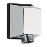Wall Elbow Square Polished Chrome