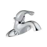 Lead Law Compliant 1.5 GPM 1 Handle Lever 4 Centerset Lavatory Faucet Polished Chrome