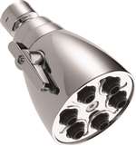 2.5 GPM 6 Jet Adjustable Showerhead