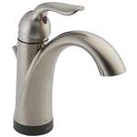 Lead Law Compliant 1.5 GPM 1 Handle Center Set Lavatory Touch Stainless Steel
