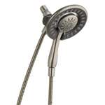 2 In 1 Showerhead and Hand Shower Stainless Steel 2.5 GPM