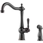 Lead Law Compliant 1.8 GPM 1 Handle Lever Faucet Soap Spray