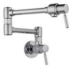 Lead Law Compliant Wall Mount Pot Filler 4 GPM