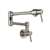 Lead Law Compliant Euro Pot Filler Wall Mount One Hole Stainless Steel 4.0 GPM