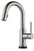 Lead Law Compliant 1 Handle Lever Pull Down Bar Faucet 1.8 GPM Stainless Steel