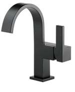 Lead Law Compliant Matte Black 1 Handle 1.5 GPM Faucet