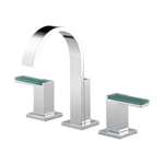 Lead Law Compliant 2 Handle Widespread Lavatory Faucet Polished Chrome 1.5 GPM