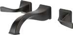 Lead Law Compliant 1.5 GPM 2 Handle Lever Wall Mount Lavatory Faucet