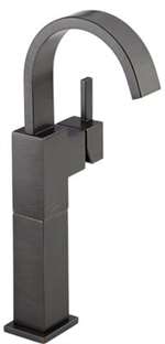 Lead Law Compliant 1 Handle Center Set Lavatory Faucet With Riser 1.5 GPM