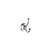 Robe Hook Single Cassidy Polished Chrome