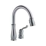 Lead Law Compliant 1 Handle Pull Down Kitchen Faucet Arst 1.8 GPM