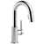 Lead Law Compliant 1.8 GPM Polished Chrome 1 Handle Pull Down Bar Faucet