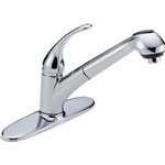 Lead Law Compliant 1.8 GPM Single Handle Pullout Kitchen