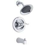 2 GPM Tub and Shower Trim Monitor Polished Chrome