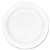 9 Non LAM Round Foam Plate White 500/CA