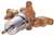 1 Handle Tub and Shower Pressure Balance Valve With Side Discharge ST
