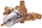 1 Handle Tub and Shower Pressure Balance Valve With Side Discharge ST