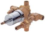 1 Handle Tub and Shower Pressure Balance Valve With Diverter Side Discharge ST
