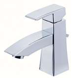 California Energy Commission Registered Lead Law Compliant 1.5 Gallons Per Minute One Hole Lavatory Square Lever Handle MP
