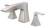 Lead Law Compliant 2 Handle Roman Tub Trim Kit Brushed Nickel