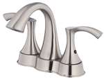 California Energy Commission Registered Lead Law Compliant 2 Hole Center Set Lavatory *ANTIOC Brushed Nickel 1.5 Gallons Per Minute