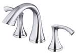 California Energy Commission Registered Lead Law Compliant 2 Handle Widespread Lavatory Faucet Polished Chrome 1.5