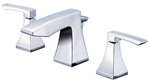 California Energy Commission Registered Lead Law Compliant 1.5 Gallons Per Minute 2 Hole Widespread Square Lever Handle