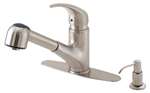 California Energy Commission Registered Lead Law Compliant One Hole Kit MELROSE Pullout 2.5 Gallons Per Minute