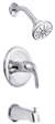 1 Handle Melrose Tub and Shower Trim Polished Chrome 2.5 GPM