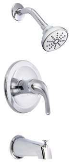 1 Handle Melrose Tub and Shower Trim Polished Chrome 2.5 GPM